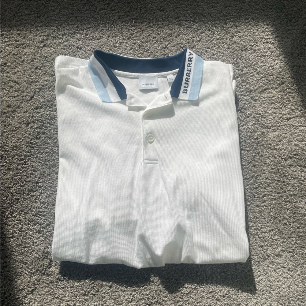 Men’s Burberry Polo White
